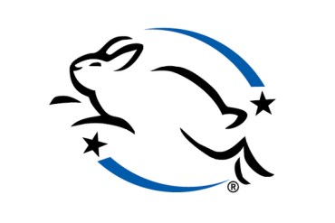 leaping bunny logo, cruelty-free
