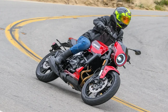 2024 Moto Morini STR Sport Test